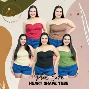 women's heart shaped plus size leisure