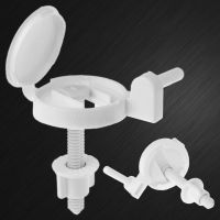 2pcs Plastic Toilet for Seat Screws Fixings Fit Toilet Seats Hinges Repair Tools P15F