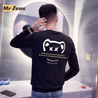 Zeus Sports  เสื้อกันหนาว ผช เสื้อแขนยาวชาย เสื้อฮู้ด เสื้อกันหนาว ผู้ชาย เสื้อกันหนาวเท่ๆ เสื้อแขนยาวผู้ชาย สเวตเตอร์ เสื้อกันนหนาว  MWY2390KZE 37Z230911