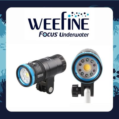 Weefine WF078 Smart Focus 2500 lumens Video Light scuba diving freediving snorkeling torch equipment