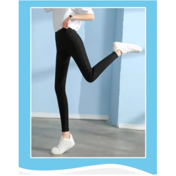 Plus Size Leggings Nylon Spandex Full Length Leggings for women ( XL 2XL  3XL)