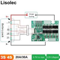 【YD】 12V Lifepo4 3S with Equalize Protection Plate 18650 32650 Lithium Battery 20A 30A Module for Tools