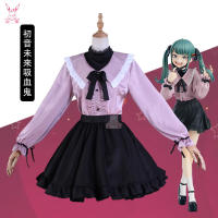 ฮาโลวีน Hatsune Miku cos เสื้อผ้า VOCALOID แวมไพร์ cosplay ชุดกระโปรงอะนิเมะ