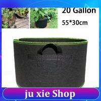 JuXie store 20 Gallon Hand Held Plant Grow Bags Fabric Pot Vegetables Flower Bags Plant Growing Container Gardening Tools