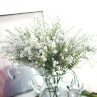 hot【cw】 Artificial Gypsophila Baby Breath Fake Silk Babysbreath Flowers for Wedding Decoration Products