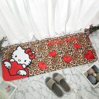 Holle Kitty Floor-mat Fare Velvet Memory Cotton Childrens Cartoon Carpet Absorbent Footmat Bathroom Non-slip Carpet 45x120cm