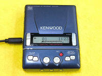 เครื่องเล่น MD Kenwood DMC-E7R สีน้ำเงิน (รถถัง ตลับแป้ง) !! Very Rare Item !! MiniDisc นำเข้าญี่ปุ่น