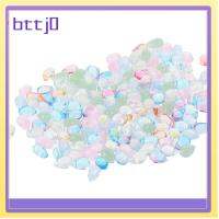 BTTJ0 150 PCS น้ำตาหยด ลูกปัดหยดน้ำตา ขนาดผสมกัน กระจกสำหรับผู้หญิง ลูกปัดแก้วคริสตัล การทำเครื่องประดับ สีสันสดใส ลูกปัดแก้วขนาดเล็ก งานฝีมือดีไอวาย