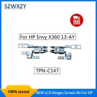 SZWXZY ชุดหน้าจอบานพับ LCD ใหม่สำหรับ X360อุปกรณ์เติมหมึก HP 13 AY TPN C147 L R บานพับ AM2UT000100 AM2UT000200 001 L94499 001