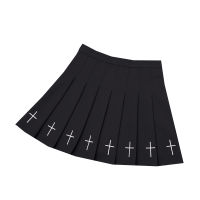 Xfhh Fashion Women Pleated Skirt High Waist Woman Mini Skirts Summer Harajuku Female Short Skirts Casual A-Line Ladies Dance