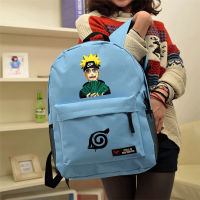 Naruto Teens Women Men Cartoon Backpack Student Large Capacity School Bag Personal Canvas Anime Casual Backpack