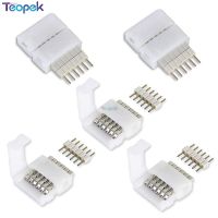 ☢◕ 5pcs 6Pin to Cut-End Connector Stanard 6-PIN V3 2.0 Version for HUE lightstrip RGB CCT 12mm PCB LED Strip