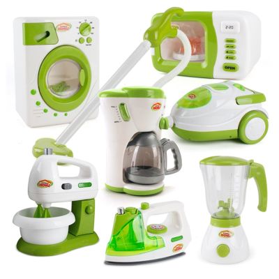 Pretend To Play With Toys Washing Machine Juice Machine Vacuum Cleaner Kitchen Utensils Household Appliances Toys Childrens Toy