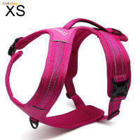 Alloving Breathable Dog Harness พร้อมแถบสะท้อนแสงปรับสัตว์เลี้ยงสุนัขสายคล้องคอสัตว์เลี้ยงอุปกรณ์แบบพกพาสำหรับสัตว์เลี้ยงขนาดกลางขนาดเล็กเสื้อกั๊กสุนัขเดินอุปกรณ์