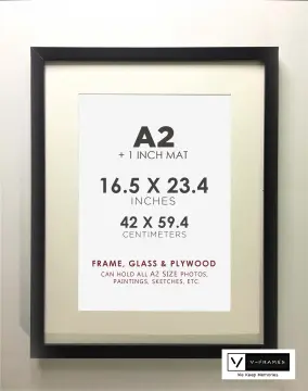 a2 poster size in inches
