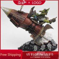 Morris8 Good package DC6 WOW Gibzz Sparklighter Goblin Tinker 7 inch PVC Model Toy Action figure