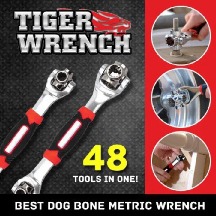 Multifunction socket wrench, 48in1 wrench Lazada PH