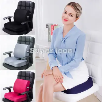 Waist by memory cotton lumbar cushion office car backrest cushion