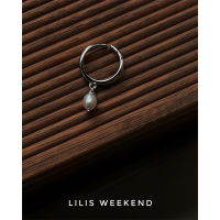 Hot selling products ? Lilis Weekend Niche Design Fashionable Joker 1 Drop Natural Pearl Ring Pure 925 Silver