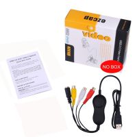 ✾✻ Ezcap 158 USB 2.0 Audio Video Capture Card AV S-Video Analog Video Recording for VHSV8Hi8Camcorder DSLR Camera Windows MAC