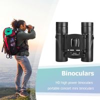 ZZOOI HD Zoom Portable Powerful Binoculars Long Range Telescope Jumelles Folding Low Light Night Vision Monocular for Hunting