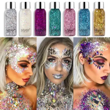 Jaysuing Shiny Glitter Spray Party Club Date New Year Festival Attractive  Shining Body Glitter Spray Sparkly Shimmery Glitter Spray For Clothes Glow  Long Lasting Powder Sprays Glitter For Hair And Body Makeup