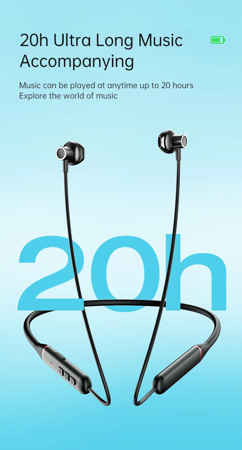 Rock Space Y6 Neckband Wireless Sports Earphones description image 6