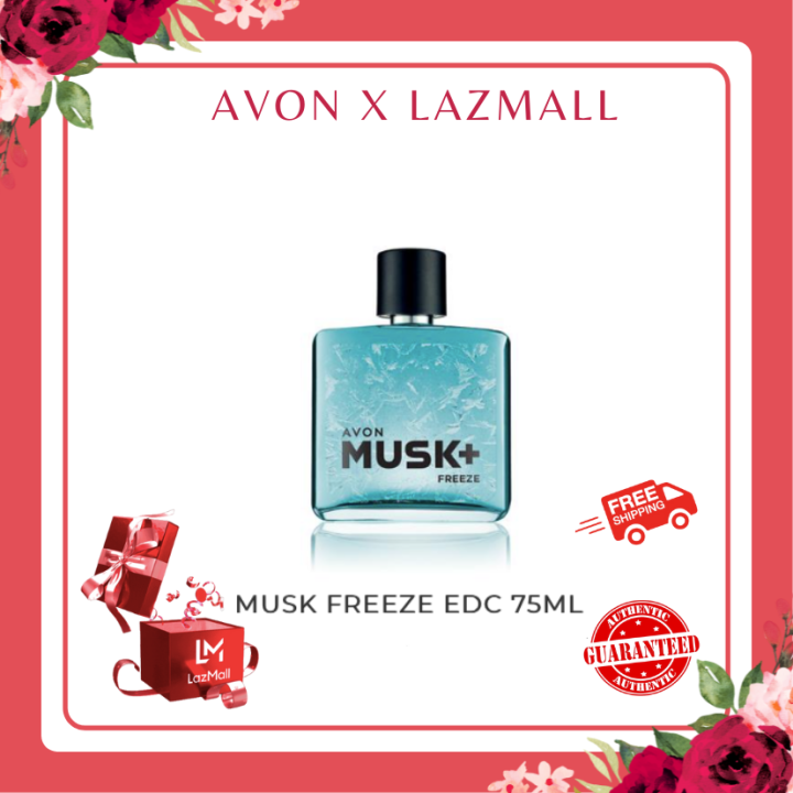 AVON Musk For Men Freeze Eau De Cologne Spray 75ml | Lazada