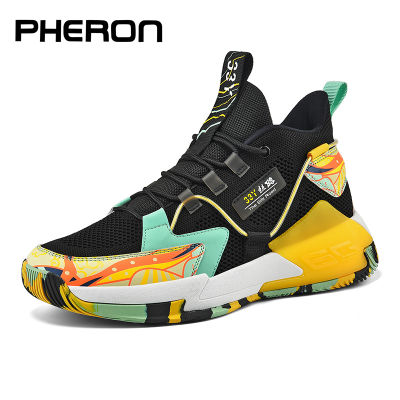 Boys Basketball Shoes High Quality Top Soft Non-slip men Sneakers Thick Sole Children Sport Shoes Outdoor Boy Trainer Basket