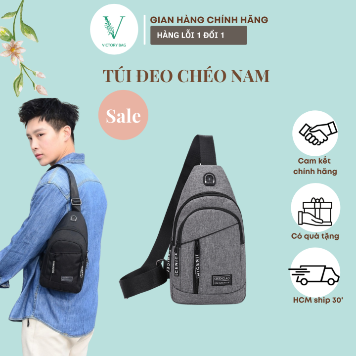 Túi Đeo Chéo Nam Nữ, Dùng Đi Chơi Đi Học, Đi Làm Giá Rẻ. Tn-015 | Lazada.Vn