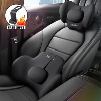 Car Headrest Memory Foam Neck Pillow Auto Car Seat Pillow Breathable Head Support Neck Rest Protector Automobiles Interior Seat Cushions