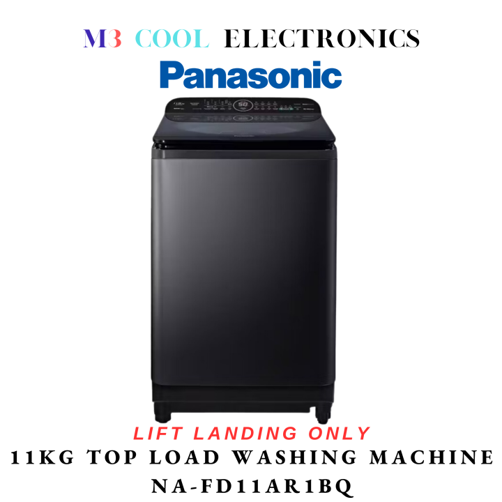 PANASONIC 11KG TOP LOAD WASHING MACHINE NAFD11AR1BQ FREE INSTALL AND