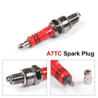 【Eco-friendly】 1PCS Racing Spark Plug A7TC สำหรับ GY6 50cc 70cc 150cc Moped ATV Scooter Dirt Bike Go Kart