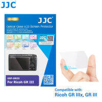 JJC กระจกนิรภัยป้องกันหน้าจอ LCD สำหรับ Ricoh GR III griii GR3, GR IIIx, gr3x กล้อง, anti - scratch, HD clear, บับเบิ้ลฟรีกระจกนิรภัยป้องกันหน้าจอ