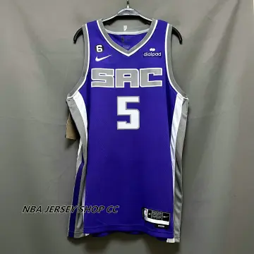 De'Aaron Fox Sacramento Kings NBA Nike Swingman Jersey Men's Icon  Edition sz 60