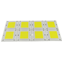 10PCS คุณภาพสูง LED Flip Chip Bridgelux COB 10B10C 50W แบบบูรณาการ Floodlight Street Light Source