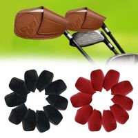 ☼♧✧ Golf Iron Covers Set 10 pcs Golf Club Iron Club Head Covers Wedge Iron Headcover Headcover Golf Club Head Covers for Iron/driver