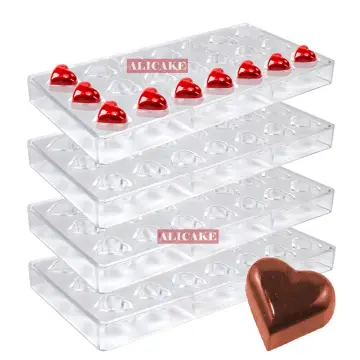 9 style polycarbonate chocolate bar mold confectionery tools sweet candy  chocolate mould baking pastry mold