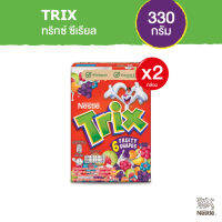 NESTLE TRIX เนสท์เล่ ทริกซ์ อาหารเช้า ซีเรียล ข้าวโพดอบกรอบกลิ่นผลไม้รวม 330 กรัม 2 กล่อง