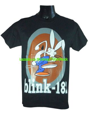 เสื้อวง BLINK-182 บลิงก์-182 ไซส์ยุโรป เสื้อยืดวงดนตรีร็อค เสื้อร็อค  BLK558 ถ่ายจากของจริง