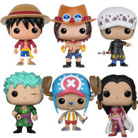 รูป Zoro Luffy Nami Ace Brook Franky Chopper Luo Luffytaro Han Action Figure ของเล่นชั้นวางหนังสือเครื่องประดับ