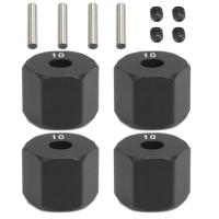 4Pcs 12MM Wheel Hex Hub for 1/10 RC Crawler Axial SCX10 Traxxax Trx4 Tamiya MST RC Car Part