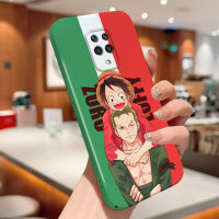 Kingsons สำหรับ Xiaomi Redmi Note 9 Pro Redmi Note 9 Pro Max Redmi Note 9S All-Inclusive กรณีโทรศัพท์ฟิล์มการ์ตูน Luffy Zoro Ace เปลือกแข็งการออกแบบกล้องคลุมทั้งหมดเคสป้องกันทนแรงกระแทก