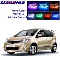 【New arrival】 Liandlee ของ Nissannote Note Tone E11 2004 ~ 2015ที่นั่งภายในรถพื้นรองเท้าเน้นจังหวะดนตรี