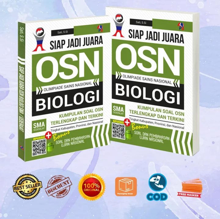 Buku OSN Biologi SMA Siap Jadi Juara OSN Biologi SMA Sederajat | Lazada ...