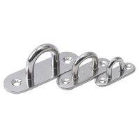 ✲✌ 304-M6 M5 M8 Oval Eye Board Marine Deck Buckle Staple Boat Shade Sail Mounting Fastening Set - 304 Marine Grade Stainless Steel