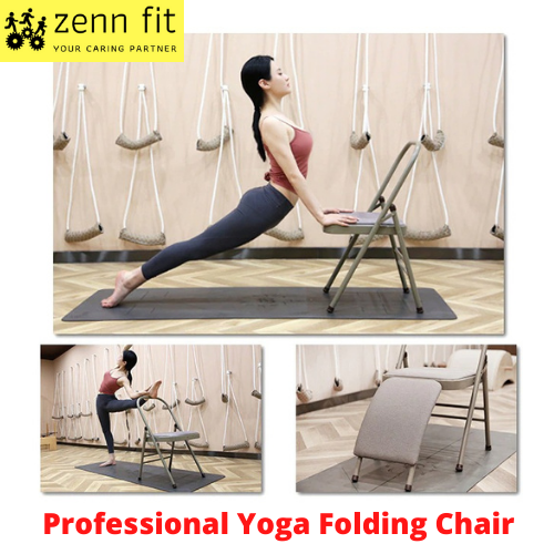 (RAEDY STOCK) Multifunctional Professional Folding Yoga Chair Bold