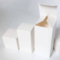 50Pcs/lot- White Paper Cardboard Box For Packing DIY White Packaging BoxesDIY White Candy Boxes Handmade Soap Boxes