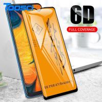 กระจกนิรภัยป้องกันเต็มพื้นที่ Toosci 6D สำหรับ OPPO A52 A7 A12 A5s A3s A96 A76 A36 A57 F7 F17 Pro A81 5i F9 R17 Pro F11 Pro Realme 8i 8 Pro Realme C53 C35 Realme 5S Realme 5 Pro Realme Narzo 50A 50i 30A ฟิล์มแก้วป้องกัน20ปกป้องหน้าจอ