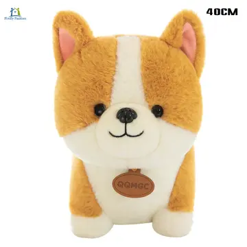 Cute Corgi Dog Shaped Plush Pillows Soft Toys Doll Vent Corgi Dog